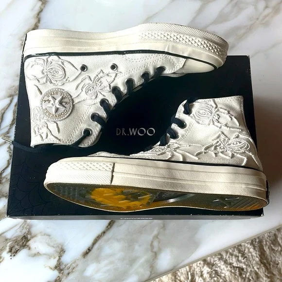 DR.WOO X CONVERSE SPECIAL EDITION 🕷️SPIDER SNEAKERS🕷️